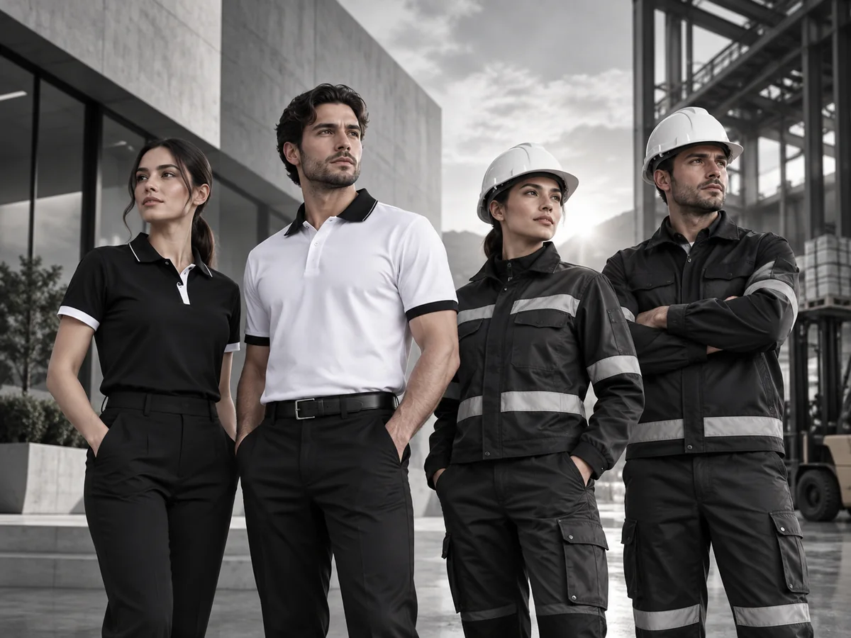 Uniformes, prendas publicitarias y ropa de trabajo